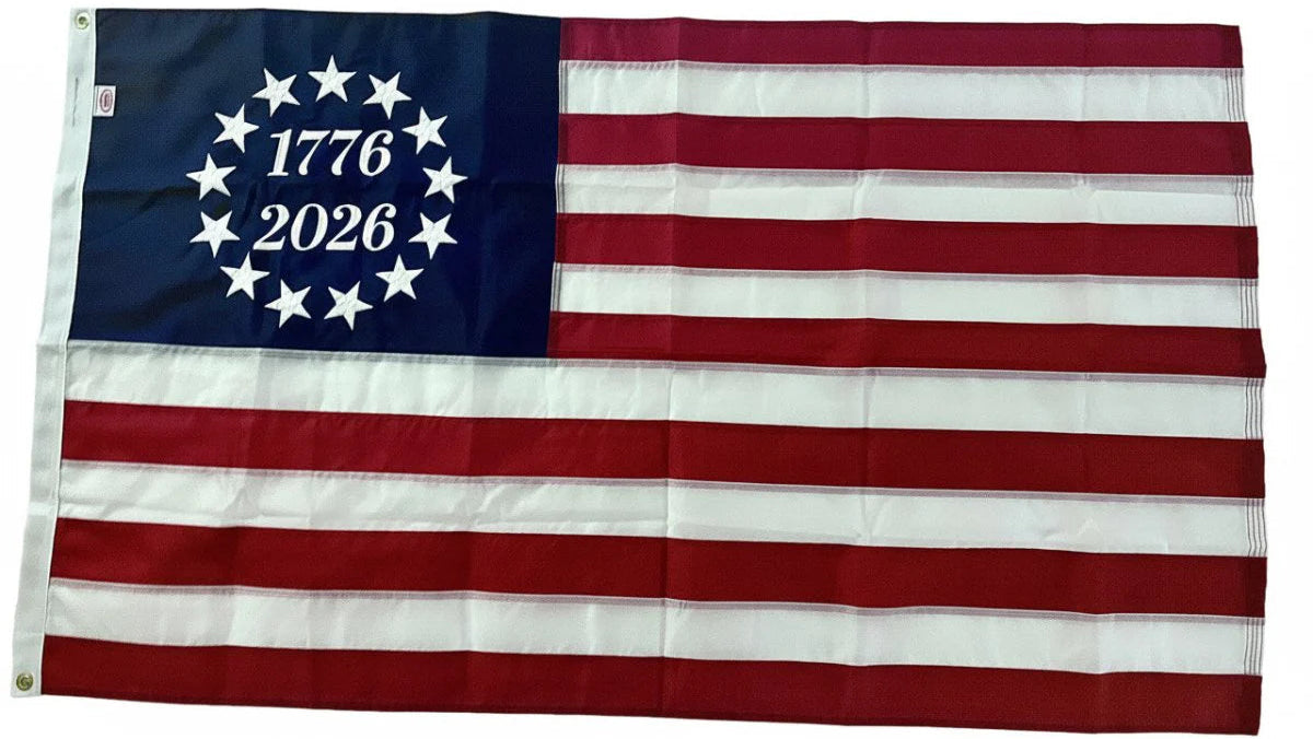 America's 250th Anniversary Flag - Collector Commemorative Item w