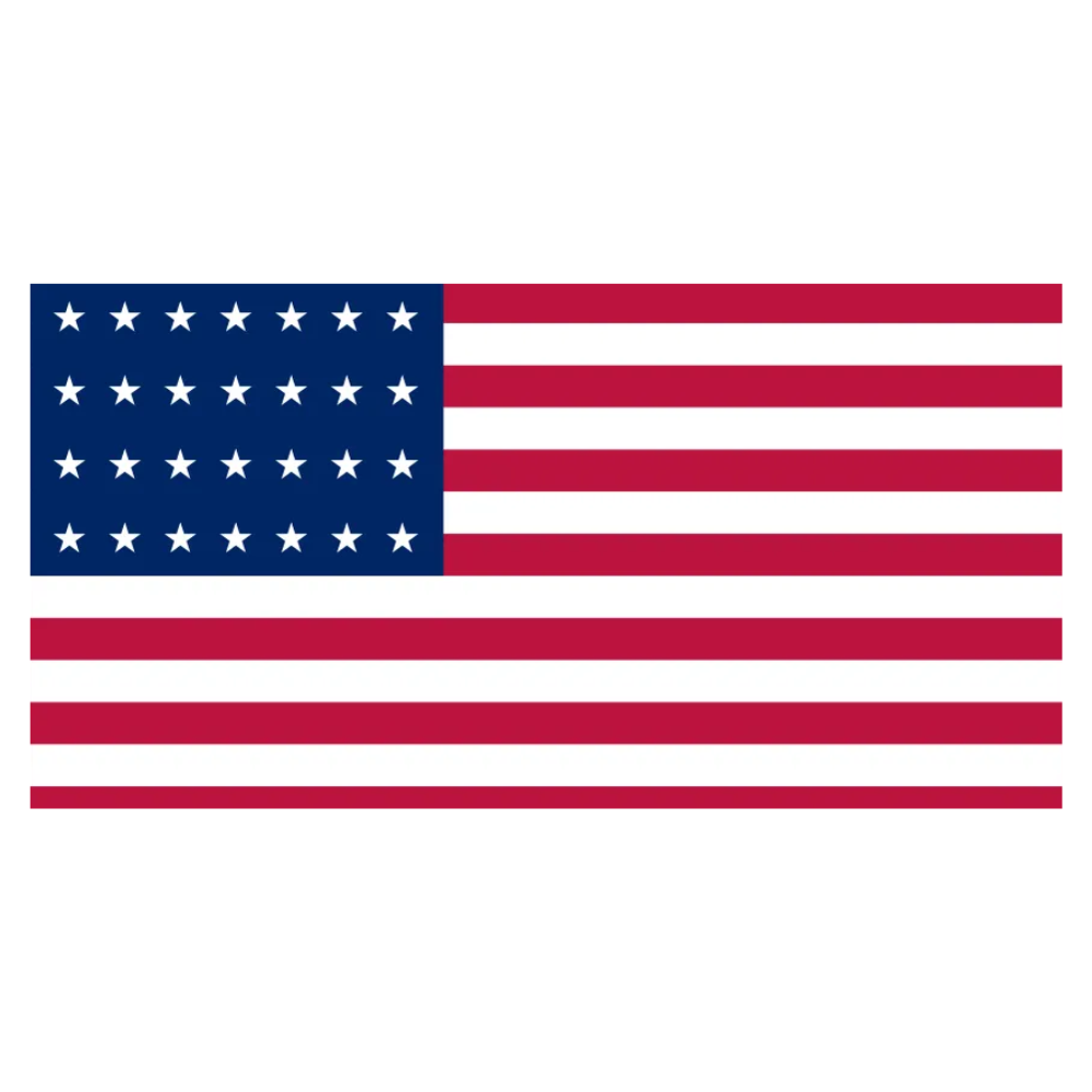 28 STAR U.S. FLAG