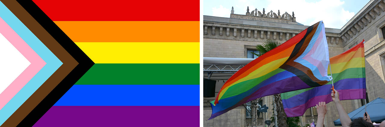 The Progress Pride Flag: All the Colours of the Rainbow