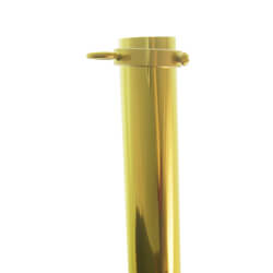 5ft - 9ft Adjustable Gold Aluminum Flagpole