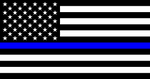 Thin Blue Line Flag