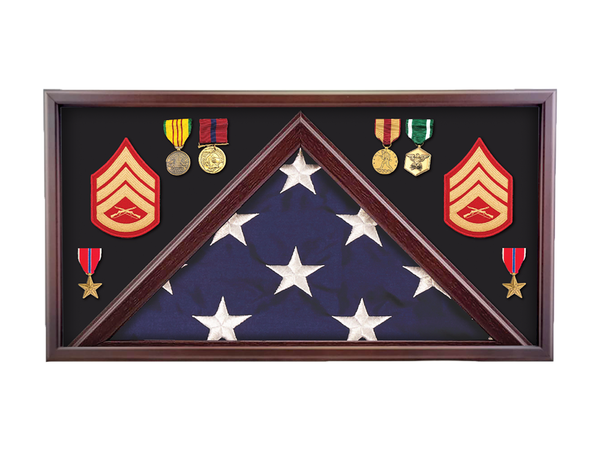 Burial Flag and Accolades Case (5x9.5)