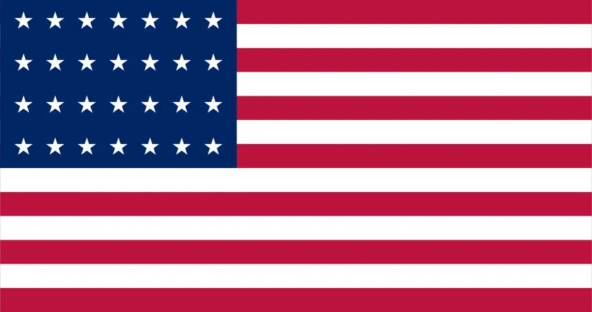 28 STAR U.S. FLAG