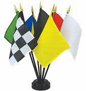Race Car Mini Flag Set