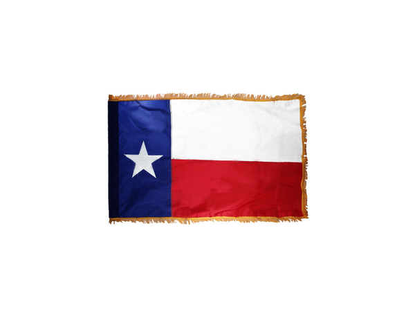 Nylon Texas State Flag Pole Hemmed