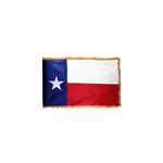 Nylon Texas State Flag Pole Hemmed