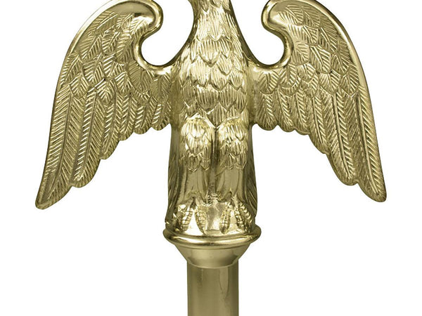 Styrene Perched Eagle For Indoor Pole