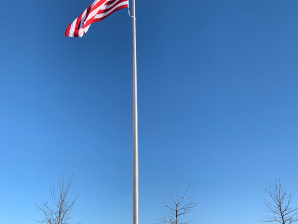 Flagpole From Builder Storage