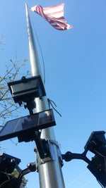 Extreme Commercial Solar Flagpole Light (3 Units)