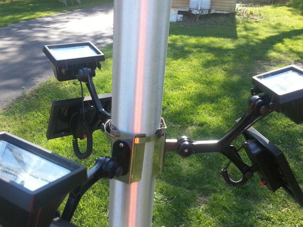 Extreme Commercial Solar Flagpole Light (3 Units)