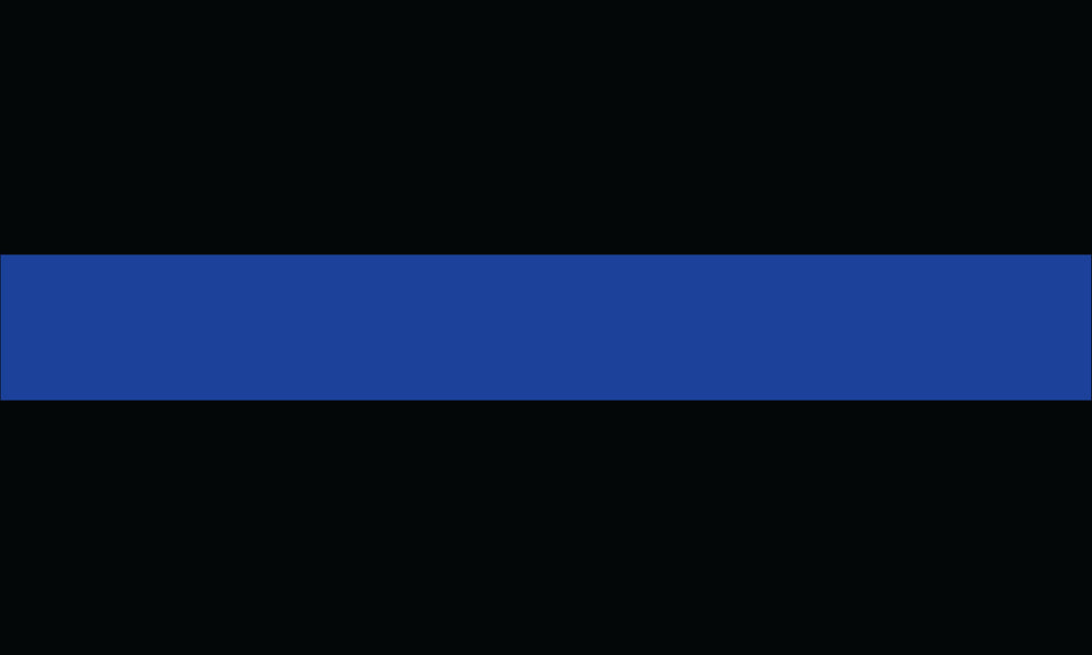 Thin Blue Line Flag