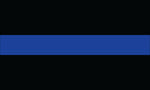 Thin Blue Line Flag