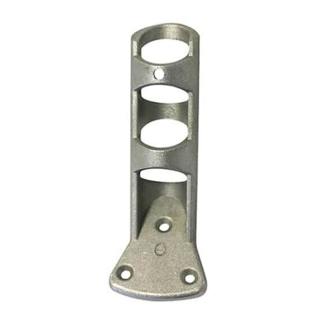 3-hole cast aluminum bracket
