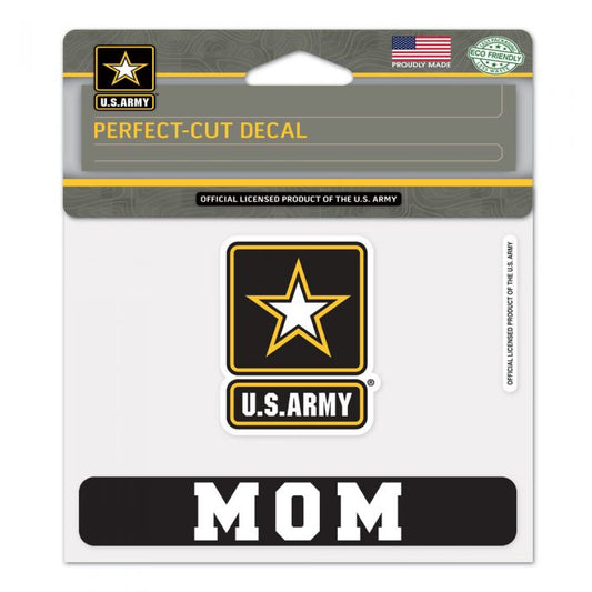 4X5 Army Mom Decal