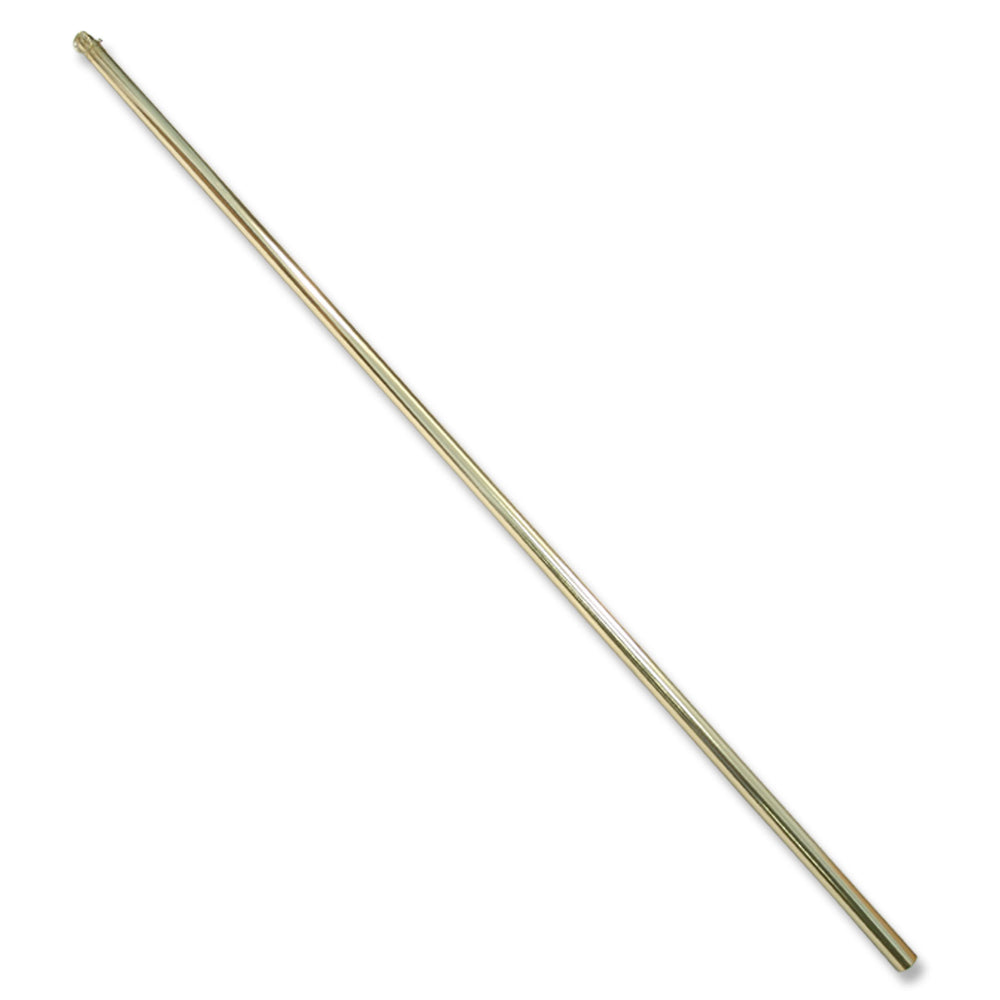 8' x 1" Gold Telescoping Flagpole