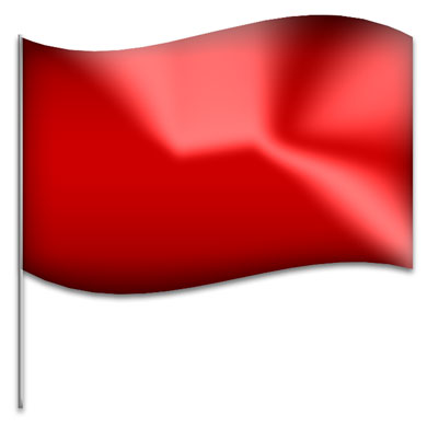 Solid Color Action Flags