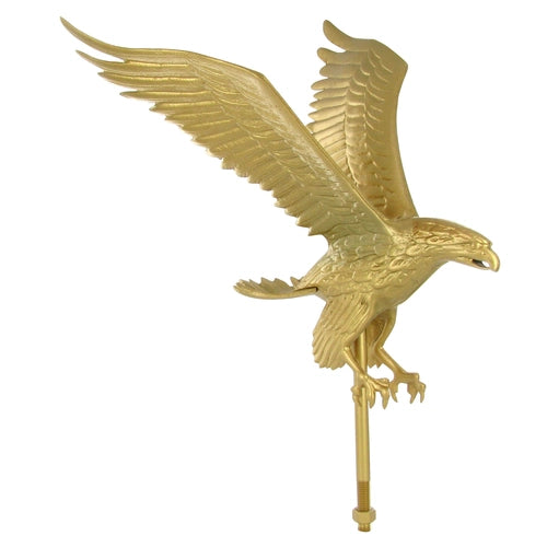 Gold Flagpole Eagle