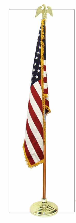 Liberty Indoor Budget Set – Austin Flag & Flagpole