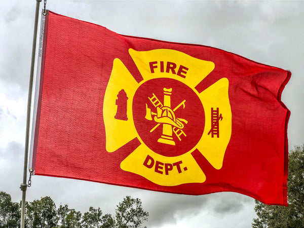 Fire department flag